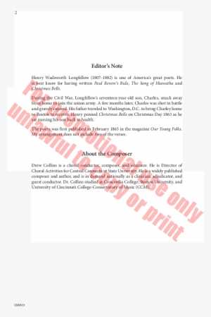 Christmas Bells Thumbnail Christmas Bells Thumbnail - Spires By Bud Woodruff Sheet Music #3640033