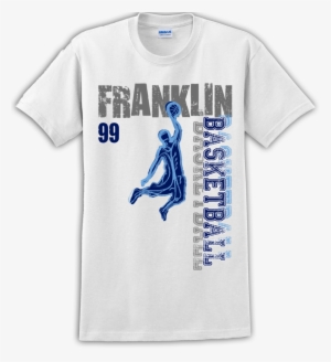 Franklin Basketball Hoops T-shirt With Player Number - Gravity #3640549