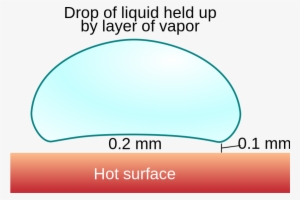 The Leidenfrost Effect, Where A Vapor Layer Levitates - Leidenfrost Effect #3640667