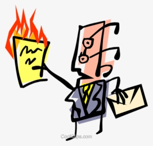 Cool Office Man Royalty Free Vector Clip Art Illustration - Illustration #3641128