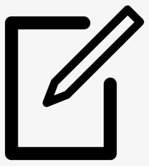 Edit Document Button Comments - Document Icon #3641423