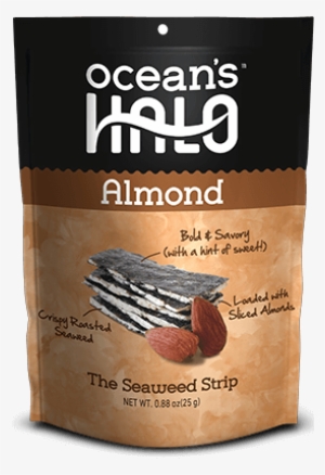 Ocean's Halo - The Seaweed Strip Almond & Chocolate #3641625
