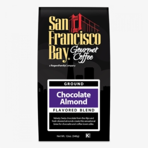 San Francisco Bay Chocolate Almond Ground Coffee 12 - Moka Java Blend Coffee, 12 Oz. Bag #3641845