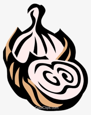 Onions Royalty Free Vector Clip Art Illustration - Attitude #3643254