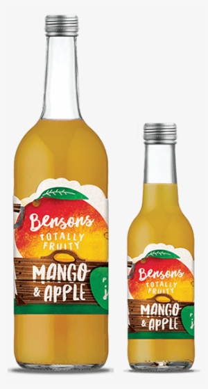 Alphonso Mangoes Blended With Crisp Pressed British - Glass Bottle #3643383