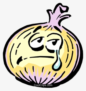 Cartoon Onion Royalty Free Vector Clip Art Illustration - Onion Clip Art #3643746