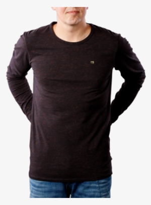 Scotch & Soda Classic Cotton/elastane Ls T-shirt Black - Scotch & Soda Classic Cotton Shirt #3643904