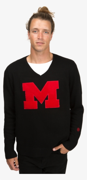 University Of Maryland Terrapins Men's V-neck Sweater #3644159