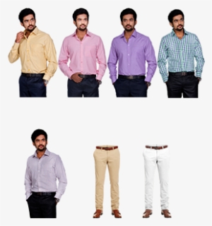 Assorted 7 Pcs Mens Dress Material - Dress #3644183