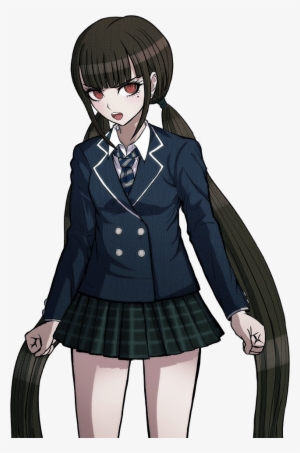 Danganronpa V3 Maki Harukawa Halfbody Sprite (3) - Danganronpa Miu Full Body Highschool Sprites #3645095