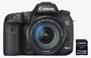 Canon Wi Fi Adapter W E1 - - Canon Eos 7d Mark Ii (kit 18-135mm Is Usm Nano) Camera #3645144