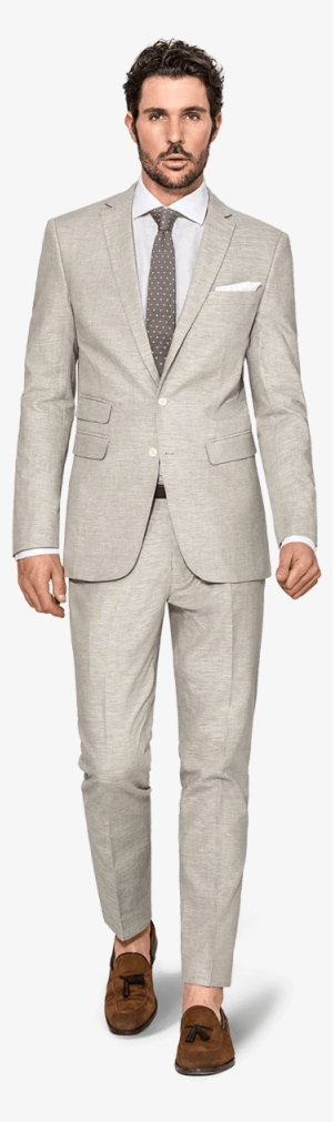 Men's Custom Linen Suit - Formal Suits Design For Mens #3645202
