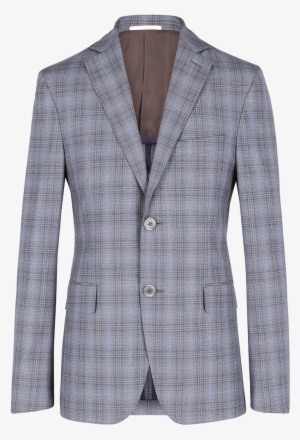 Prince Of Wales Macrocheked 130's Wool Suit - Suit #3645281