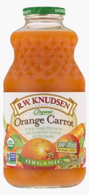 Knudsen Family Organic Juice, Carrot, 32 Fl Oz, 1 Count - R.w. Knudsen Organic Juice, Orange Carrot - 32 Fl Oz #3645949