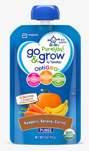 Newlook-logo Baby Food Squeeze Pouch With Carrot, Pumpkin - Toddler Puree #3646397