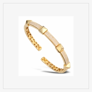 Iconic Yellow Gold Jewellery Launched By Lee Hwa Jewellery - Bangle #3646755