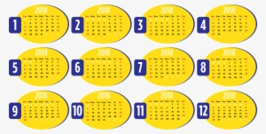 Takvim, Iş, 2018, Hafta, Ay, Gün, Planlama, Zamanlama - 2018 Calendar Pdf Hd #3646813