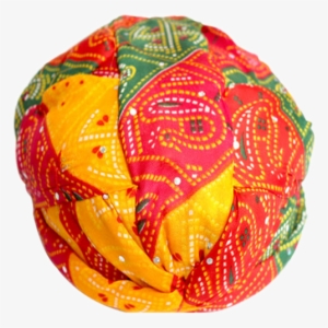 Jaipuri Bandej Multicolor Pagri - Rajasthani Pagri #3647559