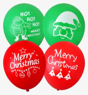 Assorted Merry Christmas Balloons - Christmas #3647986