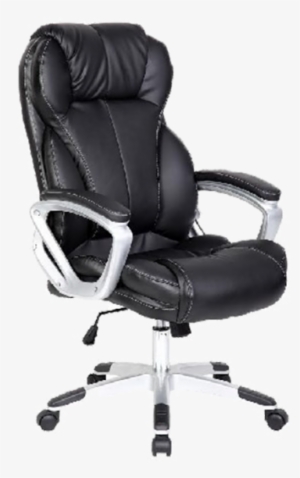 Atwoods Black Executive Office Chair - Leather Brown Office Chair #3648316