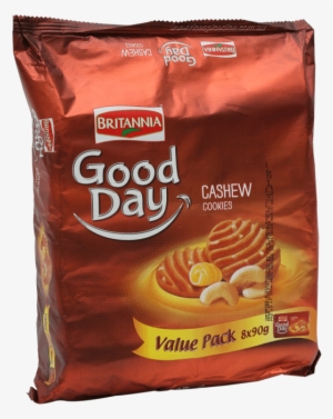 Britannia Good Day Cashew Cookies 8*90gms - Britannia Good Day - Butter Cookies #3648348