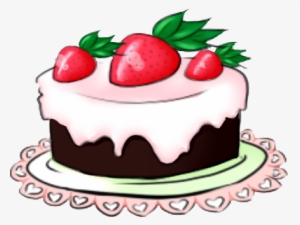 Anime Birthday Cake Drawing - Birthday Cake Chibi #3648697