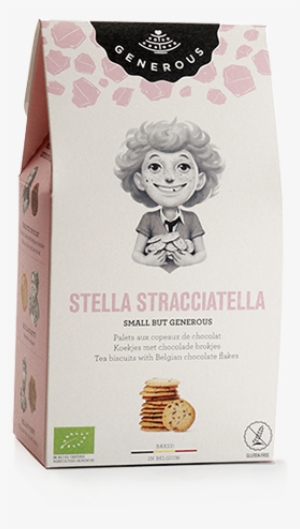 Tea Biscuits With Belgian Chocolate Flakes - Generous Stella Stracciatella #3649498