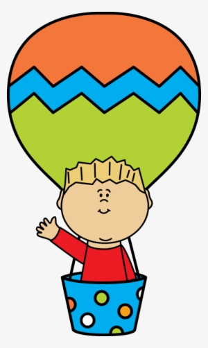 Clip Arts Related To - Girl In Hot Air Balloon Clipart #3649579