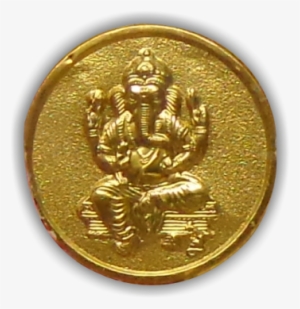1414491931 - Lord Ganesh Gold Coin #3650084