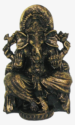 As A Gift This Statue Ganesh Representing One Of The - Bronze Sculpture #3650206