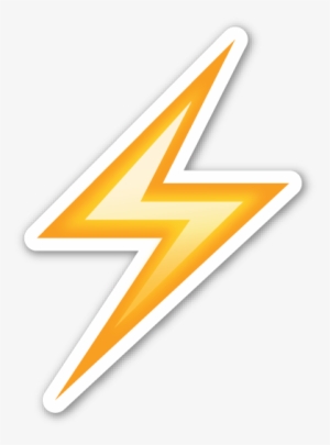 High Voltage Sign - Whatsapp Emoji Thunder #3650506