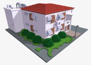 Apartment Building In Voxel Art Using Magicavoxel - House #3650598