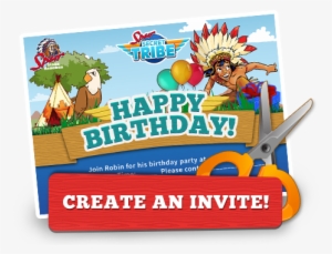 Spur Birthday Party Invitations #3650624