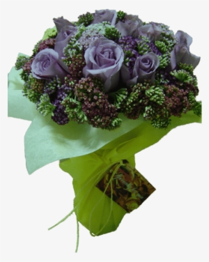 Premium Lavender Roses Flower Bouquet - Blue Rose #3651363