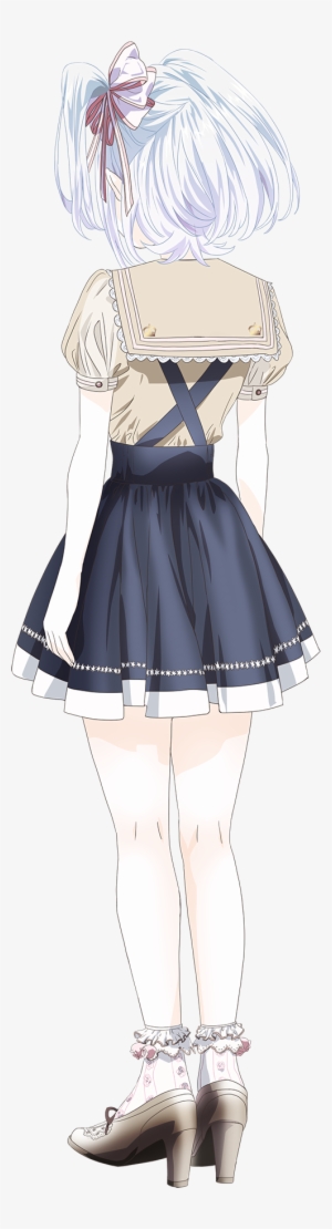 Even Koyori Back Is Looking A Beautiful And Cute Because - Anime Girl From Back Png #3651389