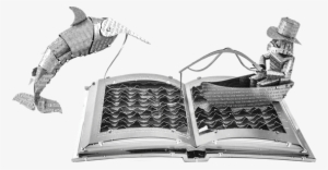 Metal Eath The Old Man And The Sea Book Sculpture #3651512 Metal Eath The Old Man And The Sea Book Sculpture #3651512