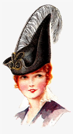 Women Hat Png - Vintage Clothing #3652312