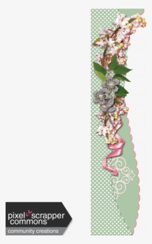 Vintage Garden Border - Digital Scrapbooking #3652640