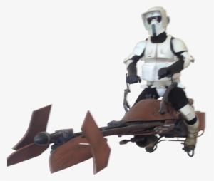 Personmore Star Wars Scout Trooper & Speeder Bike - Star Wars Scout Trooper Speeder Bikes #3652972