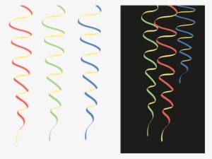 Garlands Paper Snakes Snakes Deco Carnival - Slinger Verticaal Png #3653390