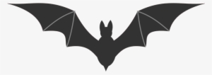 Bat Icon Symbol Black Silhouette Spooky Ho - ค้างคาว กราฟฟิก #3655943