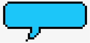 Blank Speech Bubble - Pixel Speech Bubble Blank #3656270