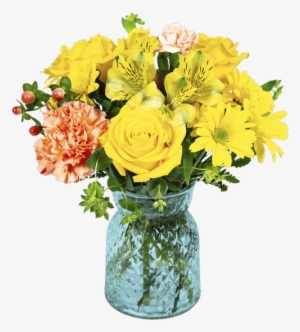 Citrus Splash With Roses, Small - Royer's Flowers & Gifts #3656324