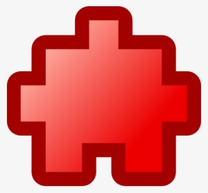 How To Set Use Jean Victor Balin Icon Puzzle Red Clipart - Clip Art #3656451