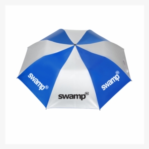 27" Duo Tone Semi Auto Open 2 Fold Umbrella - Umbrella #3657601