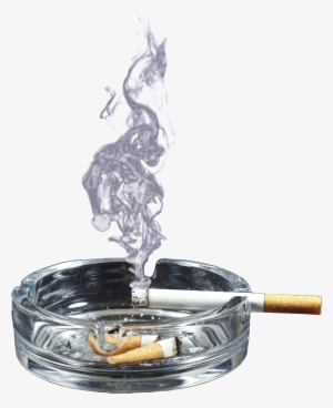 Burning Cigarette - Cigarro Cenicero Png #3657837