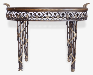 Maitland Smith Oval Tea Table - Tea #3658636