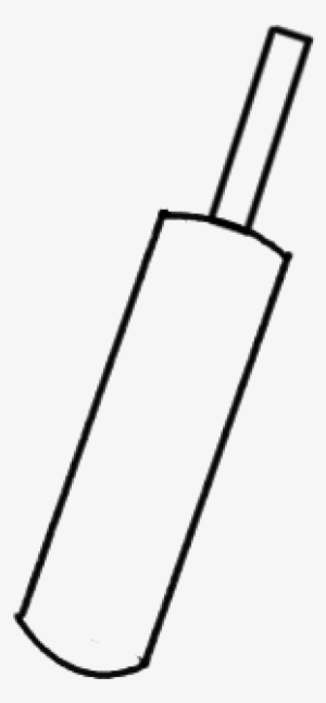 How To Draw A Bat And Ball - Cricket #3659308