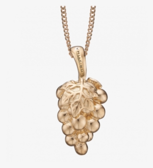Grape, Gold Plated Silver Pendant With 40 15cm Chain - Christina Hanger 680-g05-55 #3659684