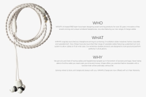 Wraps Anti Tangle Headphones - Headphones #3660458